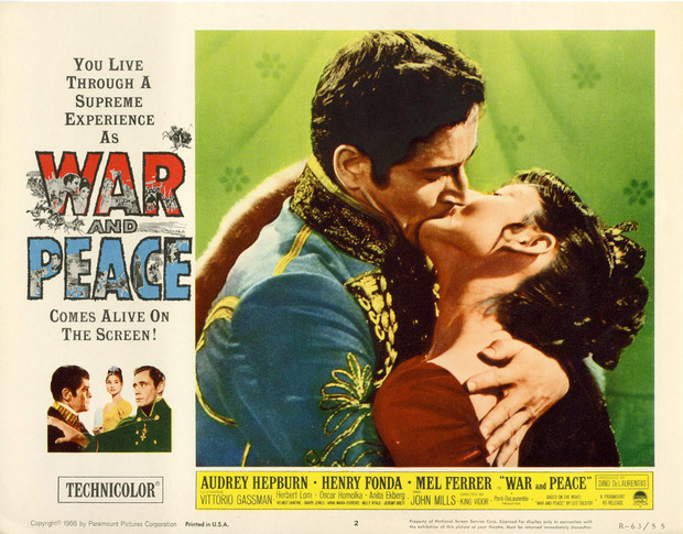 Detalles del Blu-ray de Guerra y Paz