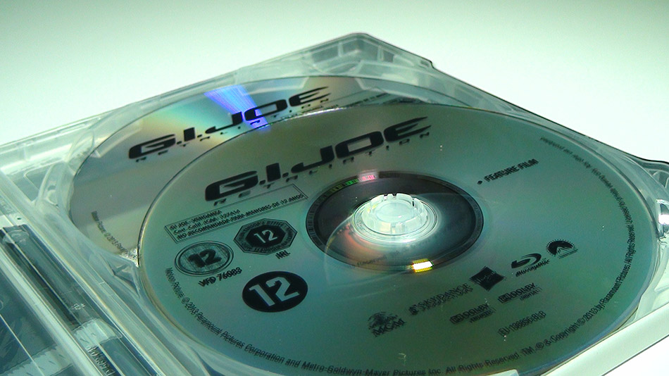 Fotografías de G.I. Joe: La Venganza Edición Metálica Blu-ray
