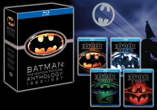 Oferta: Antología Batman con las películas de 1989 a 1997 en Blu-ray