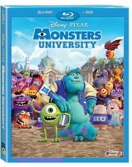 Steelbook, Blu-ray y Blu-ray 3D para Monstruos University