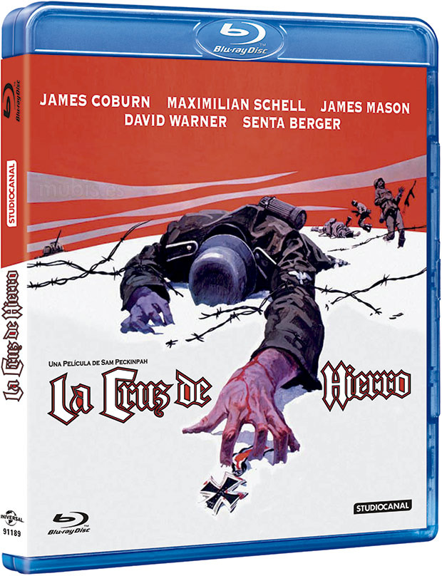 Detalles del Blu-ray de La Cruz de Hierro