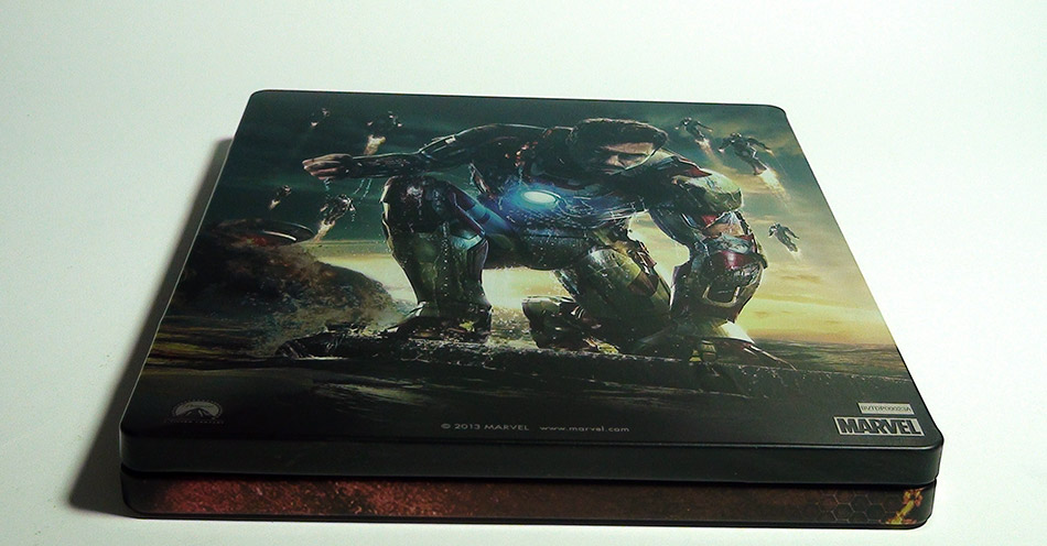 Fotografías del Steelbook de Iron Man 3 en Blu-ray