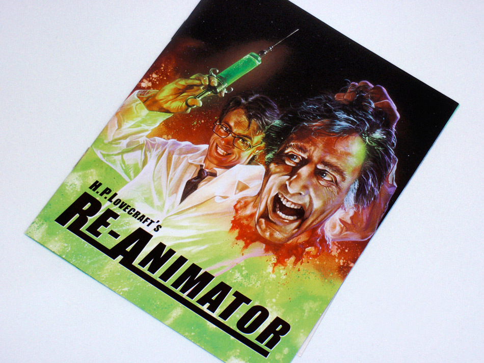 Fotografías de Re-Animator edición coleccionista en Blu-ray