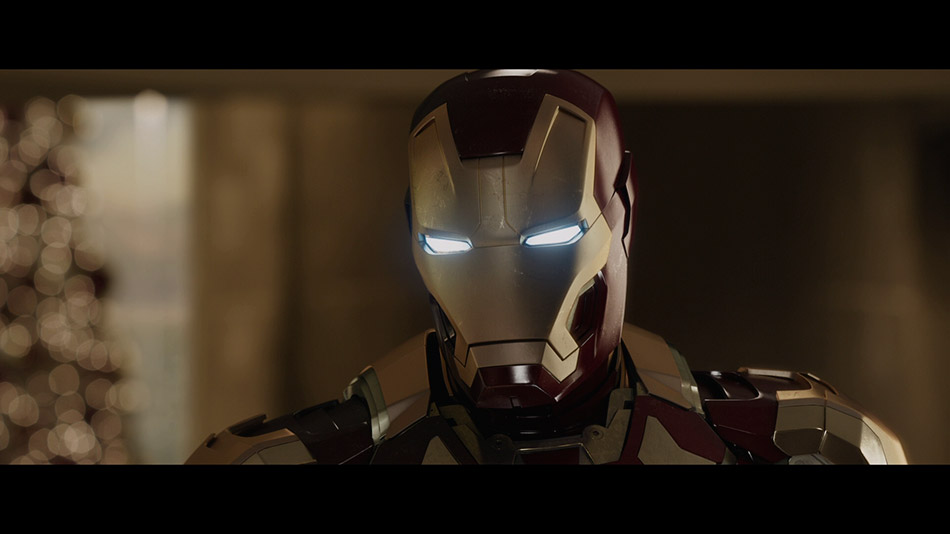 Capturas de imagen de Iron Man 3 en Blu-ray