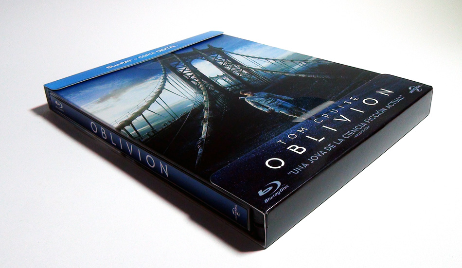 Fotografías del Steelbook de Oblivion en Blu-ray