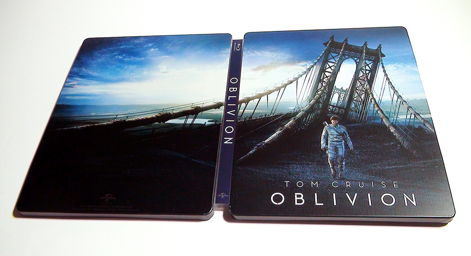 Fotografías del Steelbook de Oblivion en Blu-ray