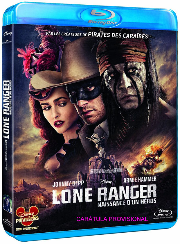 El Llanero Solitario en Blu-ray y estuche metálico