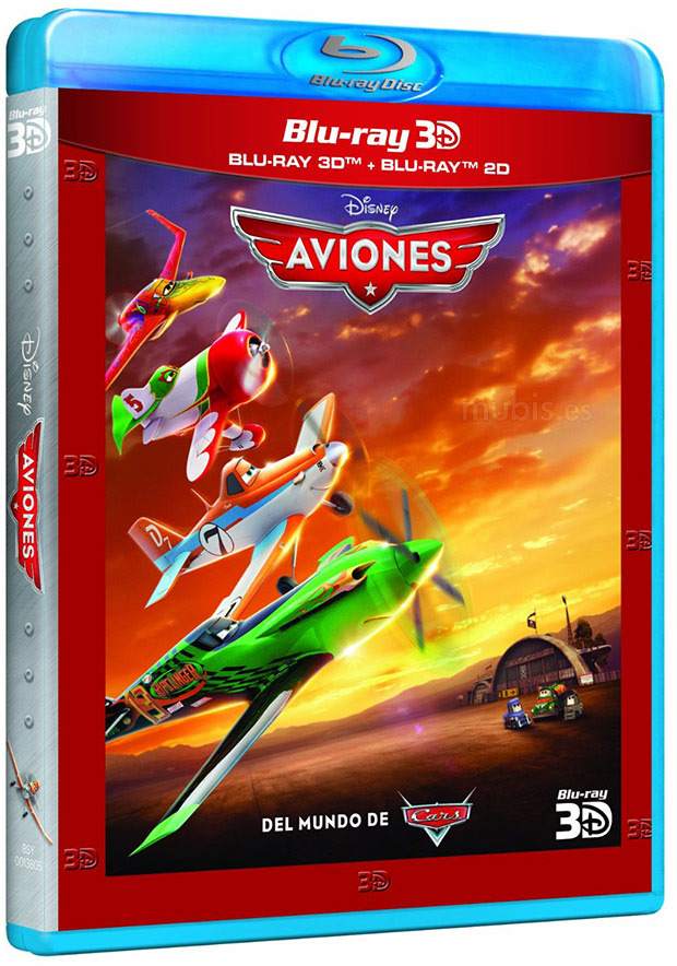 Detalles del Blu-ray de Aviones