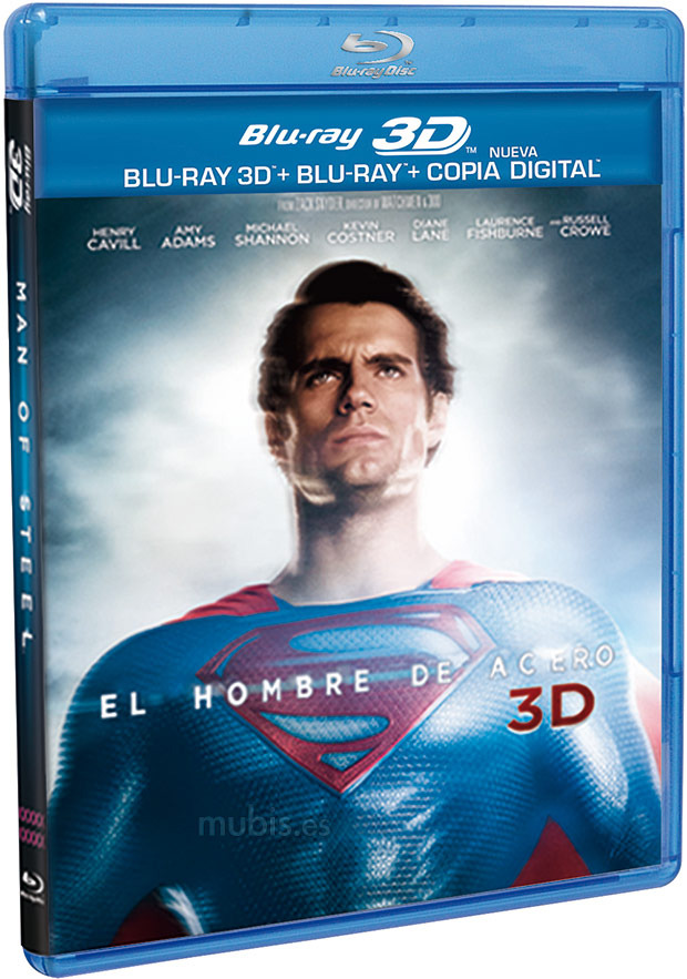 Desvelada la carátula del Blu-ray de El Hombre de Acero