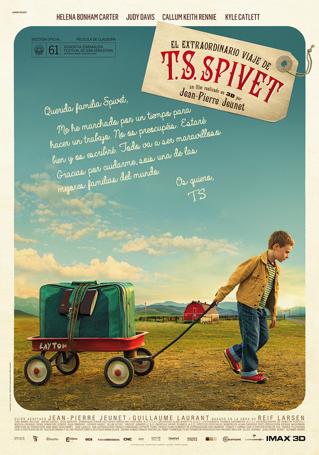 El Extraordinario Viaje de T.S. Spivet, lo próximo de Jean-Pierre Jeunet