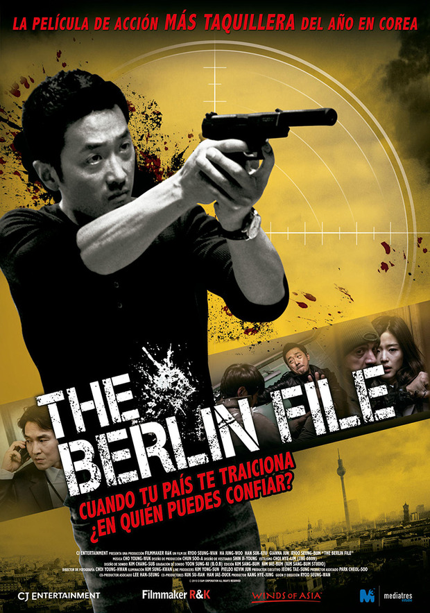 Póster y fecha de estreno de la película coreana The Berlin File