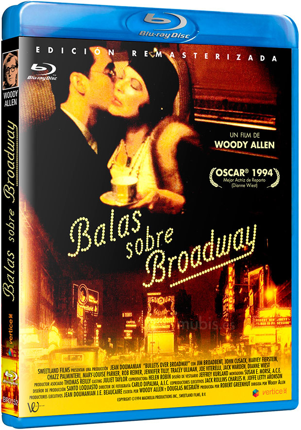 Datos de Balas sobre Broadway en Blu-ray