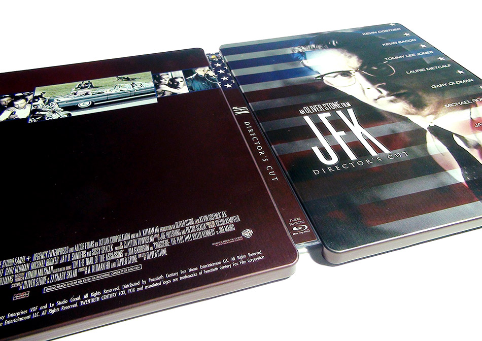 Fotografías del Steelbook de JFK en Blu-ray - Foto 9