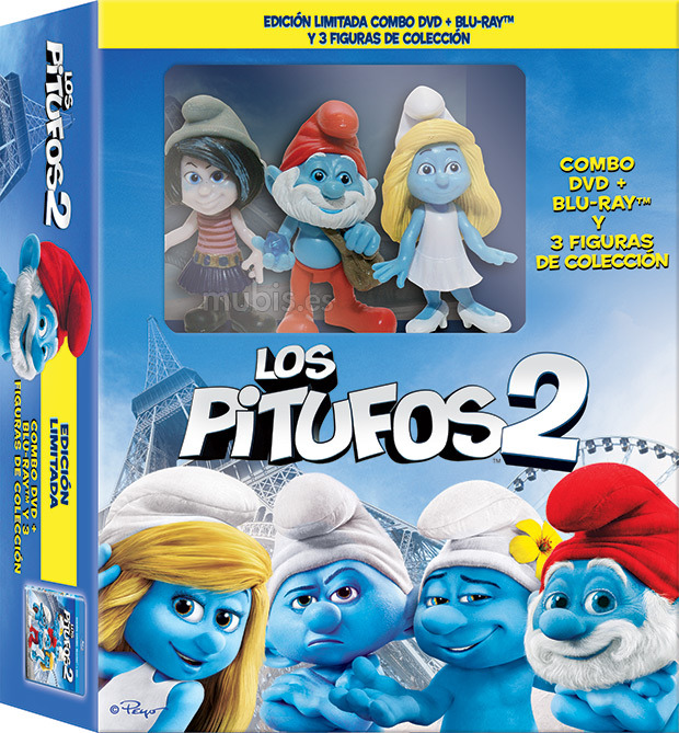 Datos de Los Pitufos 2 en Blu-ray