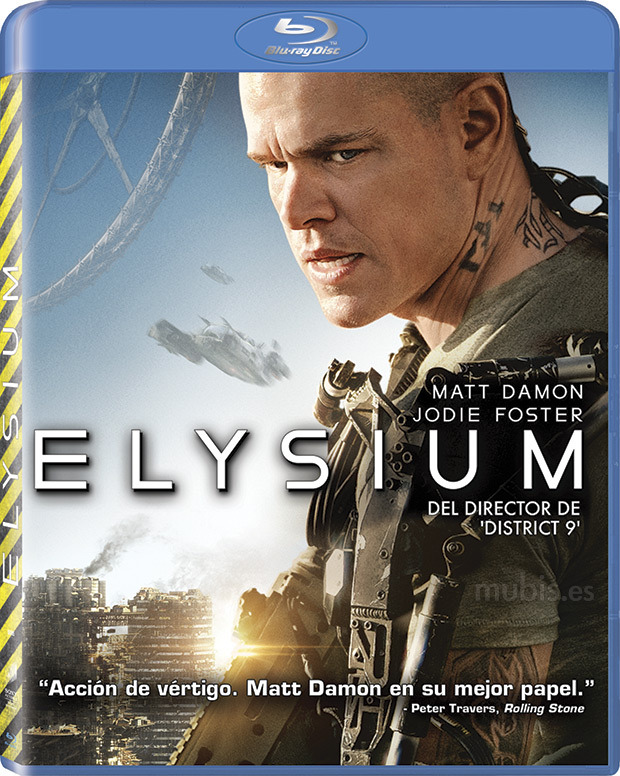 Detalles del Blu-ray de Elysium