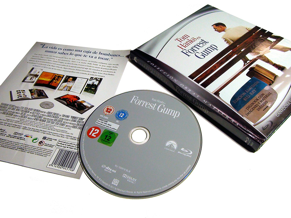 Fotografías del Digibook de Forrest Gump en Blu-ray - Foto 12