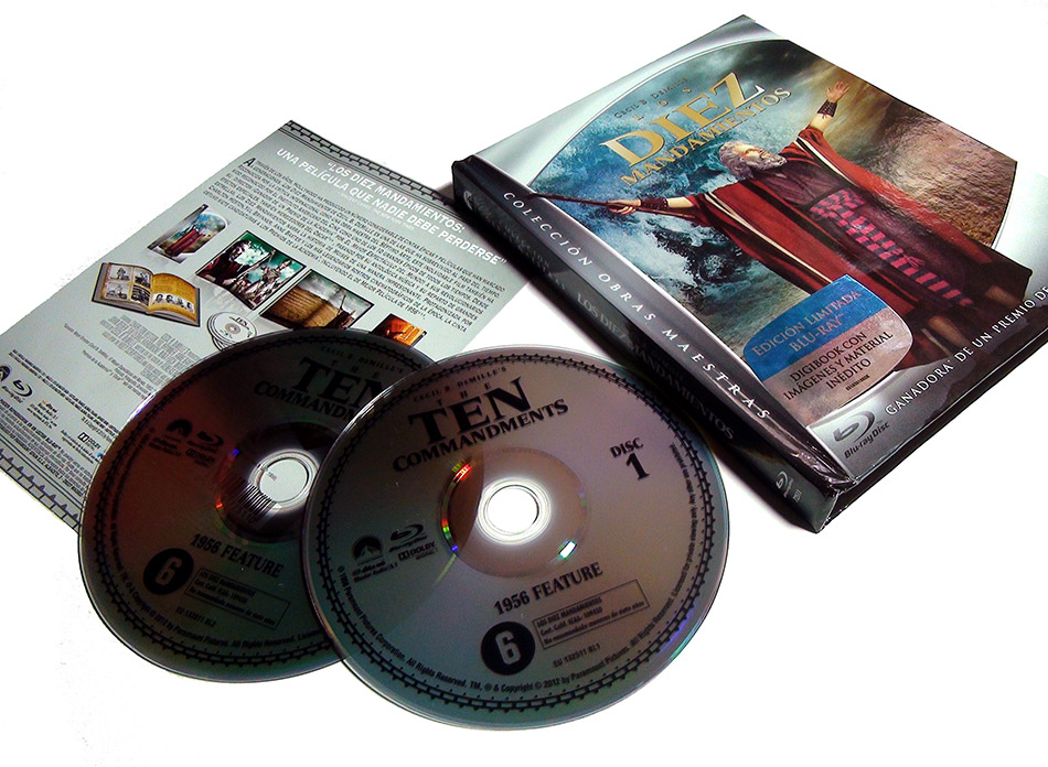 Fotografías del Digibook de Los Diez Mandamientos en Blu-ray - Foto 12