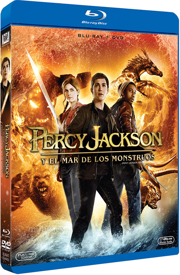 Más información de Percy Jackson y el Mar de los Monstruos en Blu-ray 3D