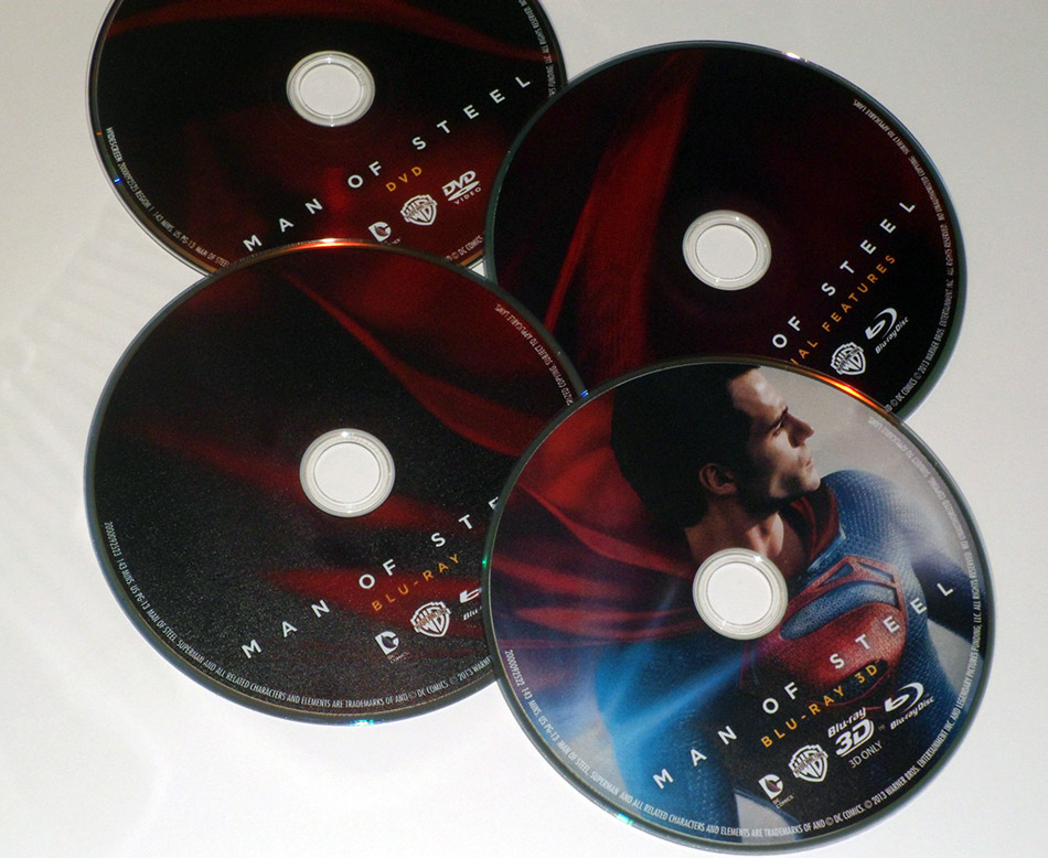 Fotografías de El Hombre de Acero edición limitada Blu-ray (USA) - Foto 12