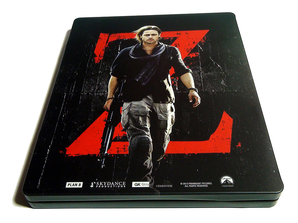  Fotografías del Steelbook de Guerra Mundial Z en Blu-ray - Foto 2