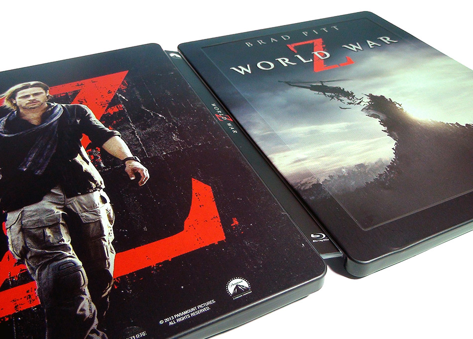  Fotografías del Steelbook de Guerra Mundial Z en Blu-ray - Foto 3