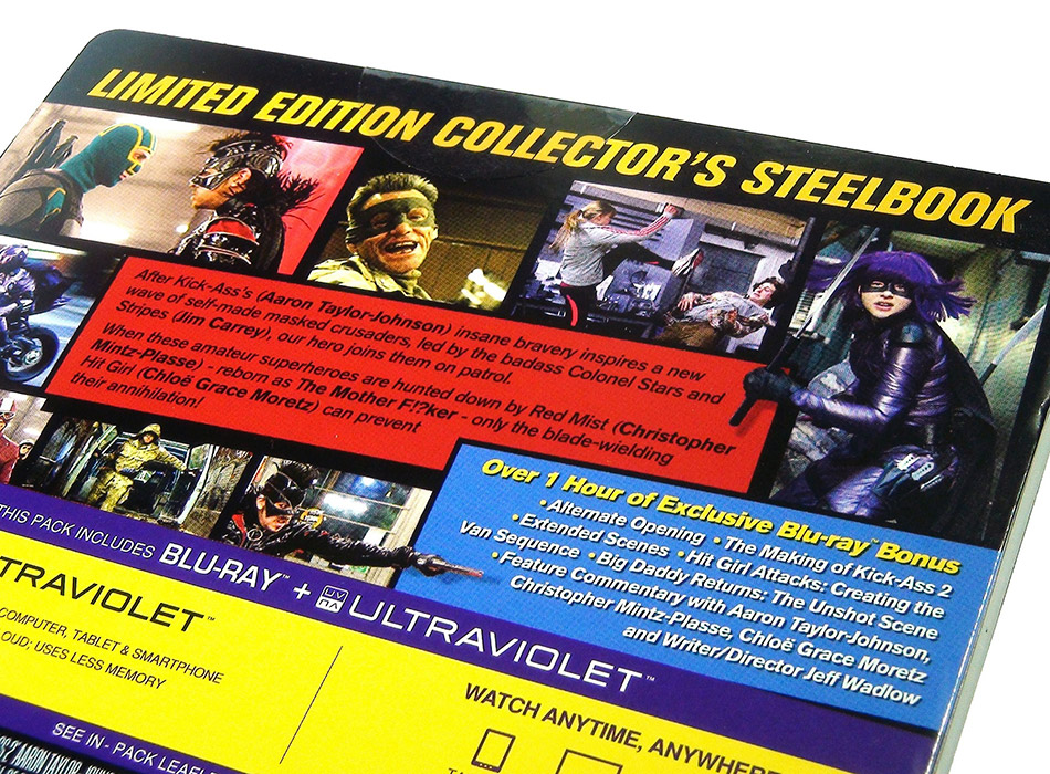 Fotografías del Steelbook de Kick-Ass 2 en Blu-ray (Reino Unido) - Foto 4