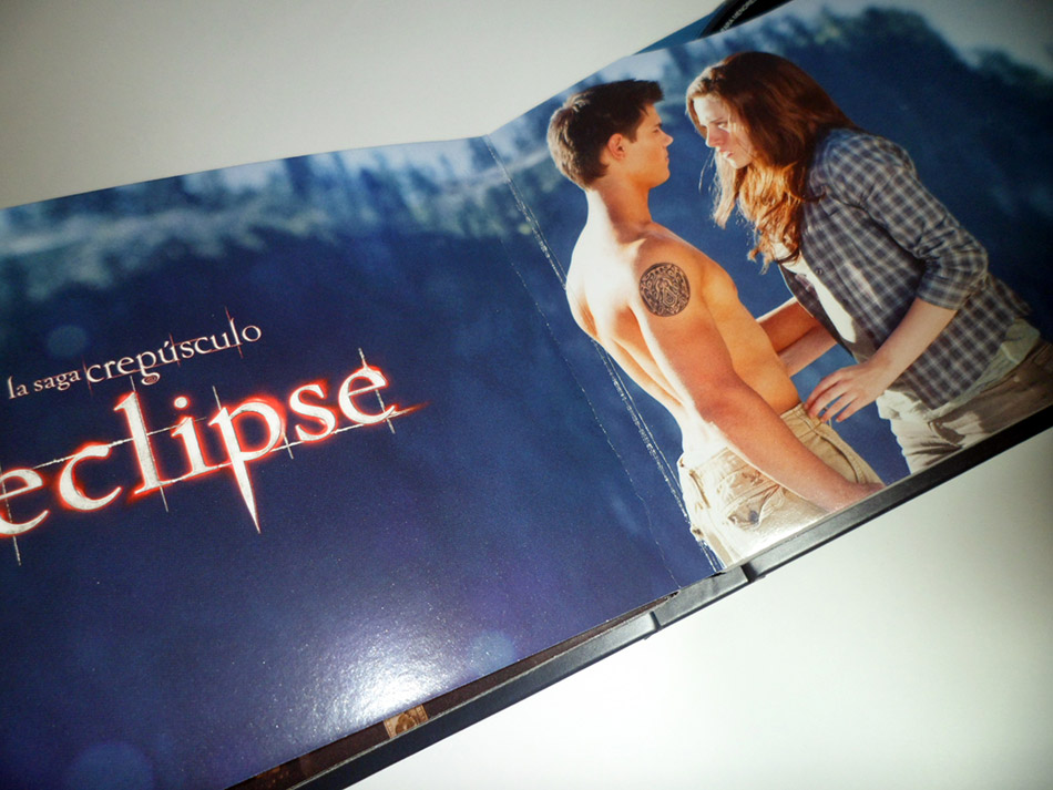 Fotografías del pack  Twilight Forever de la Saga Crepúsculo en Blu-ray