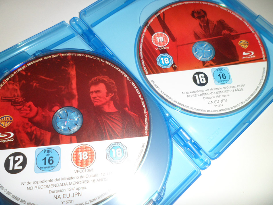 Fotografías de la Colección Clint Eastwood con 20 películas en Blu-ray