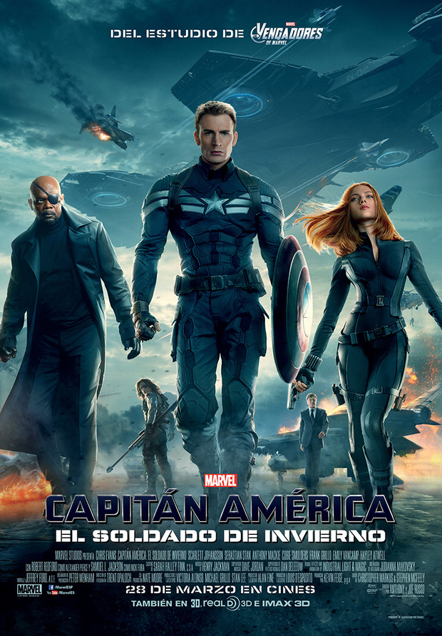 Nuevos pósters e imágenes de Capitán América: El Soldado de Invierno
