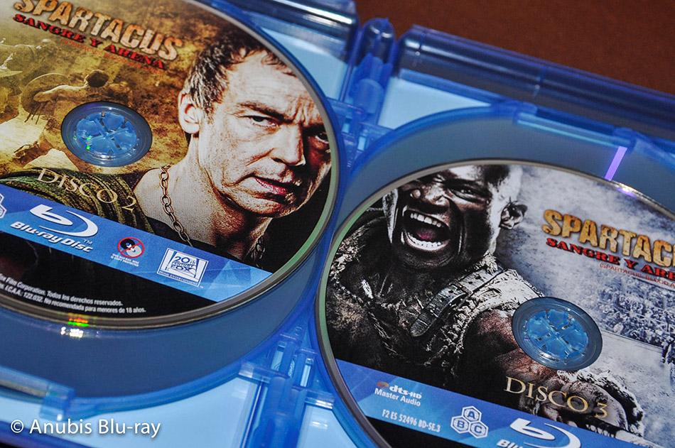 Fotografías y vídeo de Spartacus serie completa en Blu-ray 14