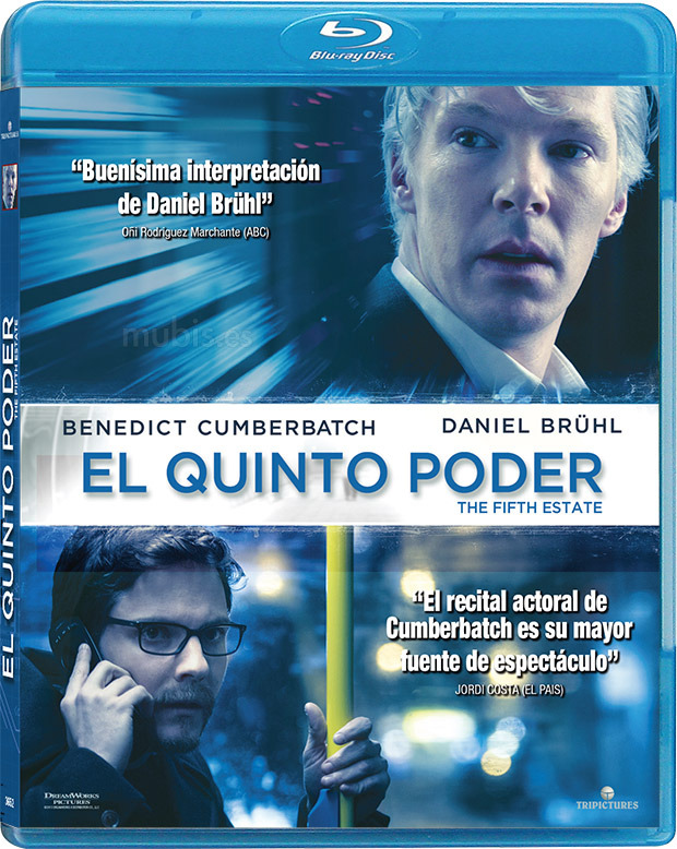 Detalles del Blu-ray de El Quinto Poder