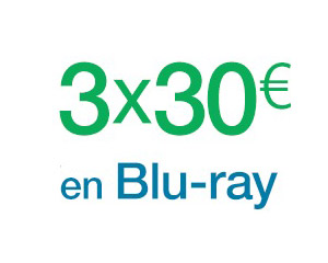 Nueva oferta 3 Blu-ray por 30 € en Amazon