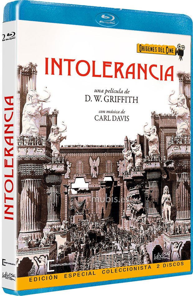 Primeros detalles del Blu-ray de Intolerancia