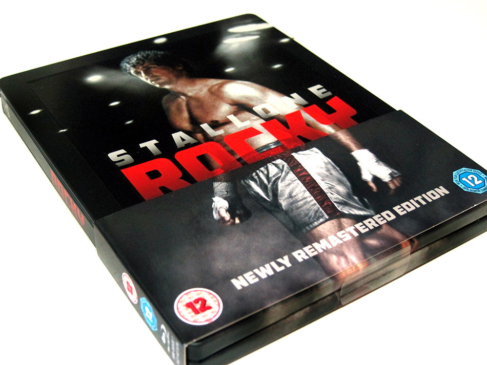 Fotografías del Steelbook de Rocky edición remasterizada Blu-ray (UK) 2