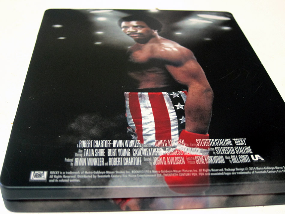 Fotografías del Steelbook de Rocky edición remasterizada Blu-ray (UK) 6