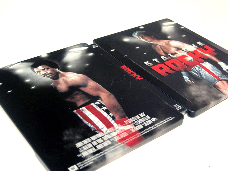 Fotografías del Steelbook de Rocky edición remasterizada Blu-ray (UK) 10