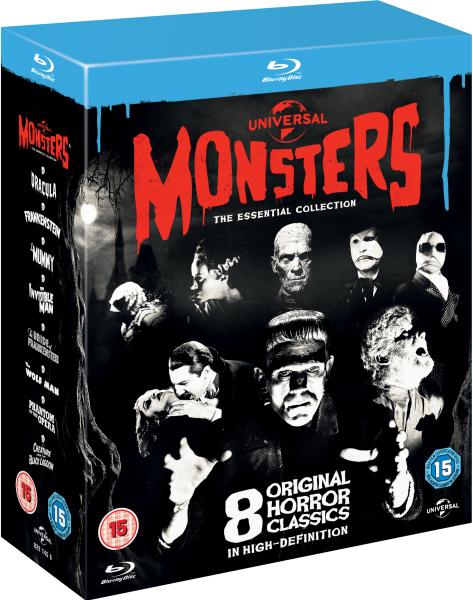 Oferta: Pack Monstruos Clásicos de Universal por menos de 23 €