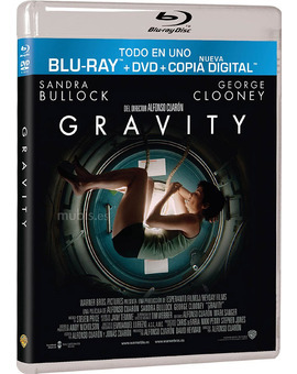11 ediciones a elegir para tener Gravity en Blu-ray con castellano