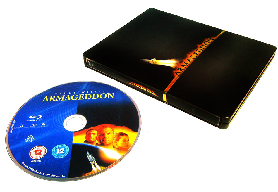 Fotografías del Steelbook de Armageddon en Blu-ray 2