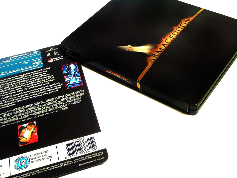 Fotografías del Steelbook de Armageddon en Blu-ray 6