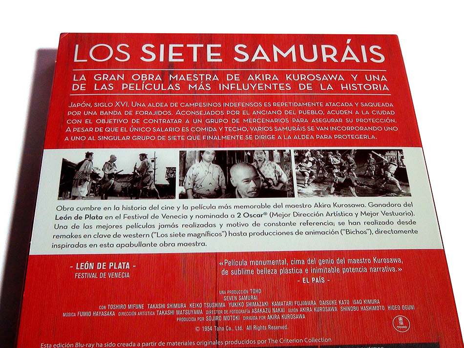 Fotografías de Los Siete Samuráis en Blu-ray 7