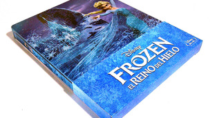 Fotografías del Steelbook de Frozen, El Reino del Hielo en Blu-ray