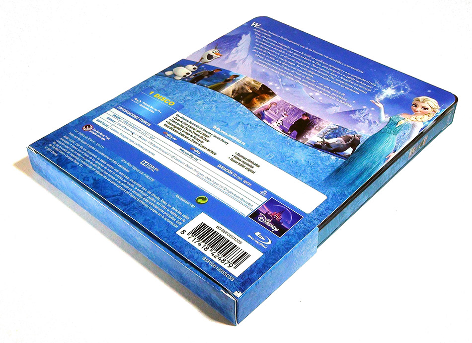 Fotografías del Steelbook de Frozen, El Reino del Hielo en Blu-ray 5