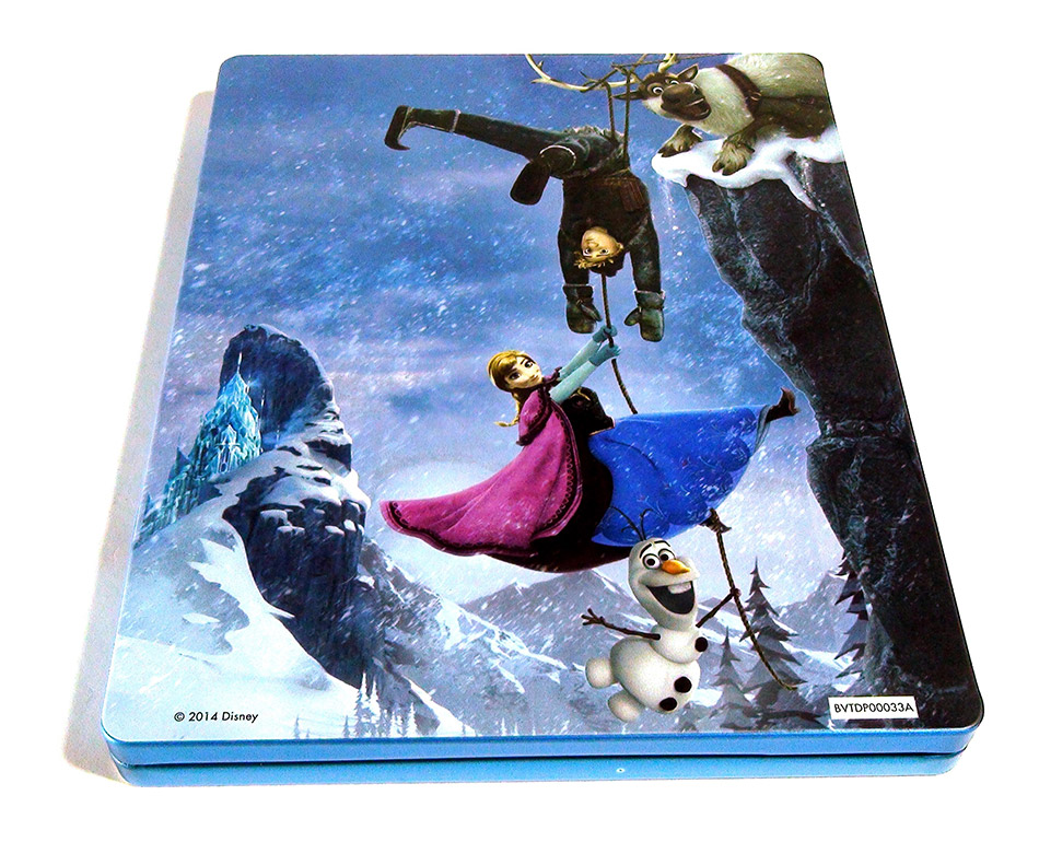Fotografías del Steelbook de Frozen, El Reino del Hielo en Blu-ray 8