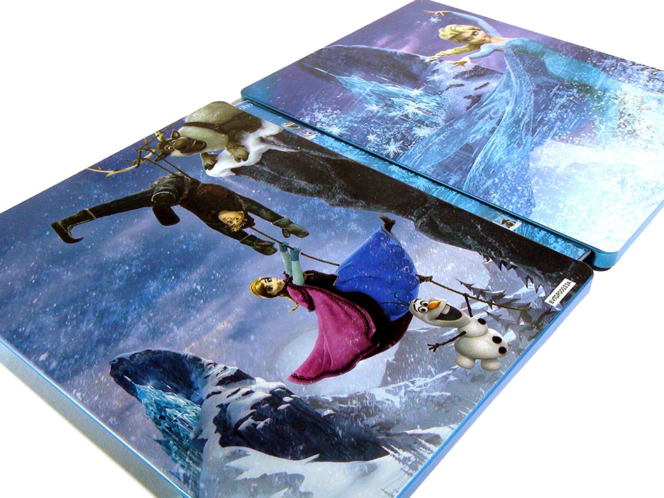Fotografías del Steelbook de Frozen, El Reino del Hielo en Blu-ray 11