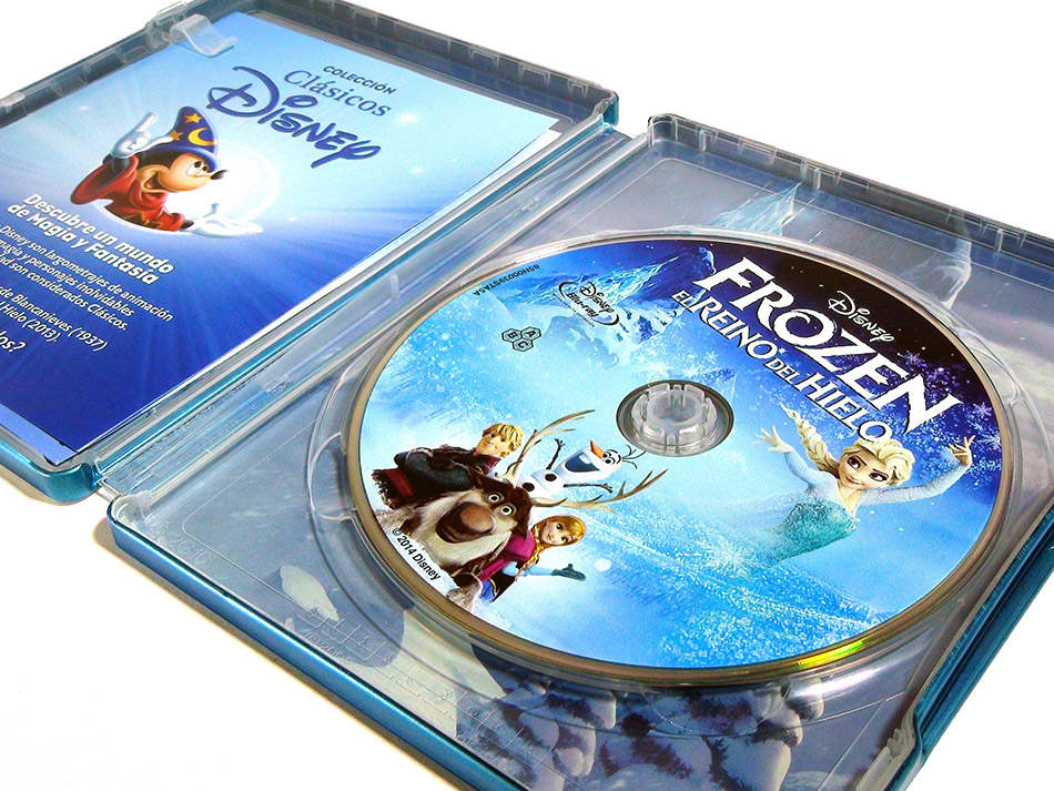 Fotografías del Steelbook de Frozen, El Reino del Hielo en Blu-ray 13