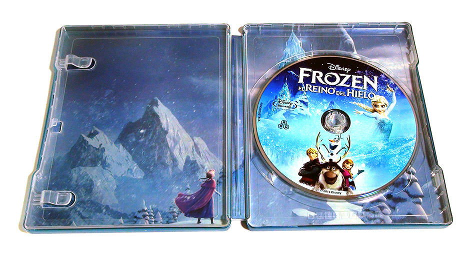 Fotografías del Steelbook de Frozen, El Reino del Hielo en Blu-ray 14