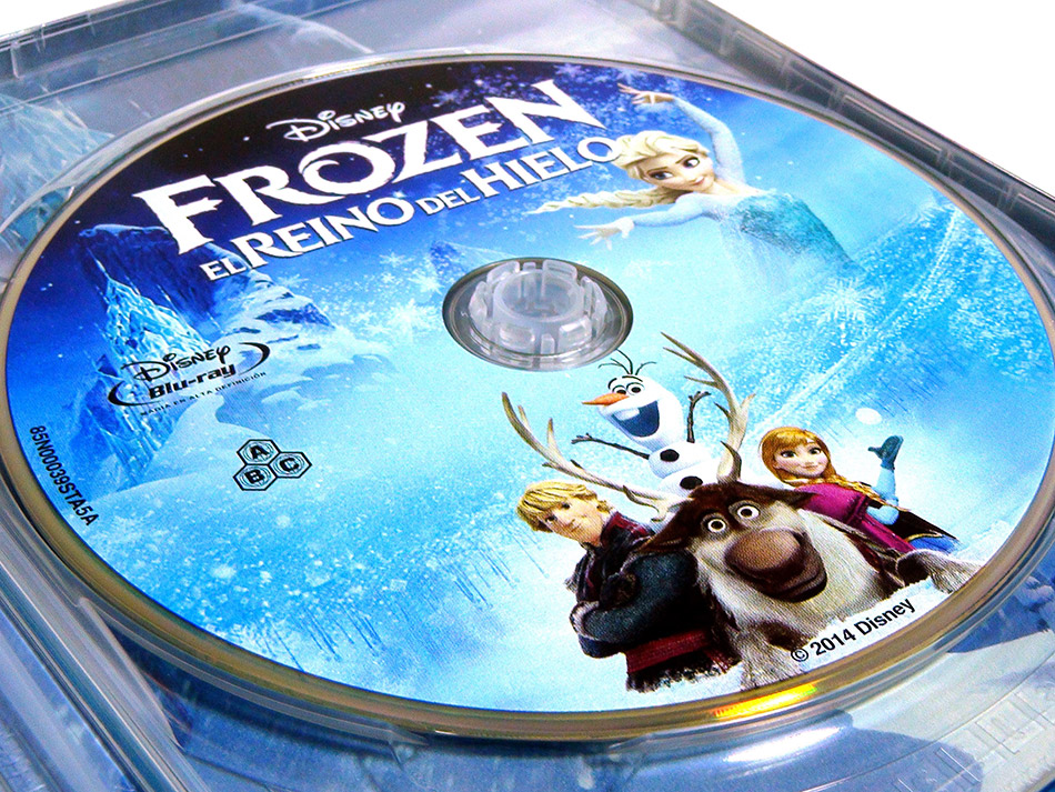 Fotografías del Steelbook de Frozen, El Reino del Hielo en Blu-ray 15