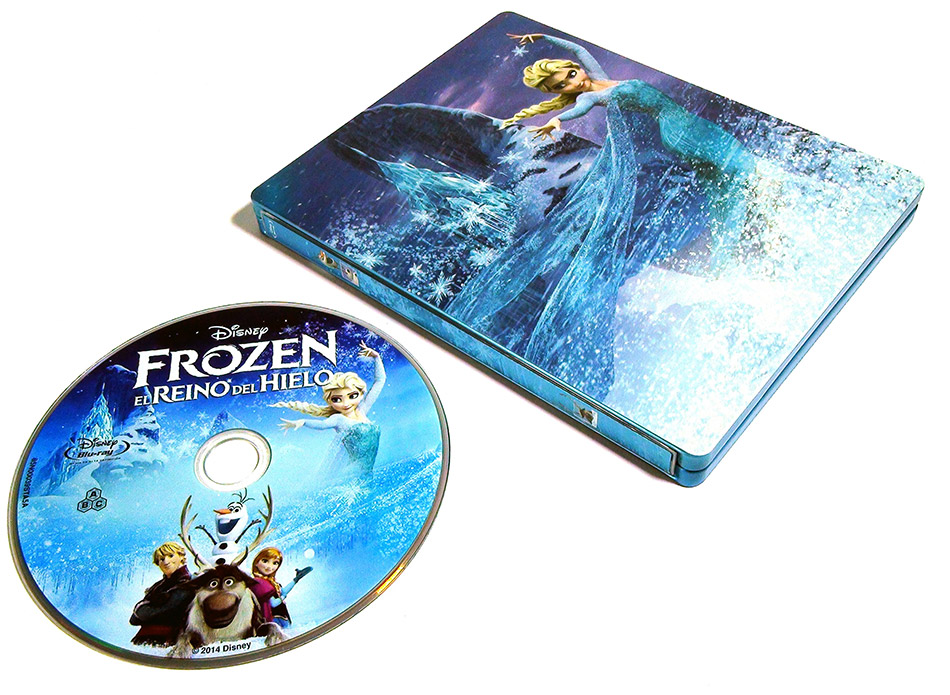 Fotografías del Steelbook de Frozen, El Reino del Hielo en Blu-ray 19