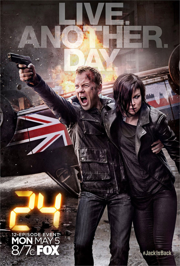 Tráiler internacional y póster de 24: Live Another Day